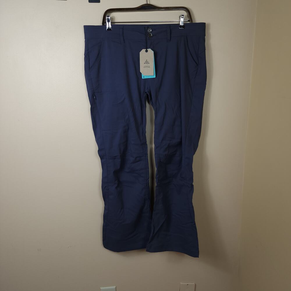 prAna Halle Straight Pant II in Coal Size 16S